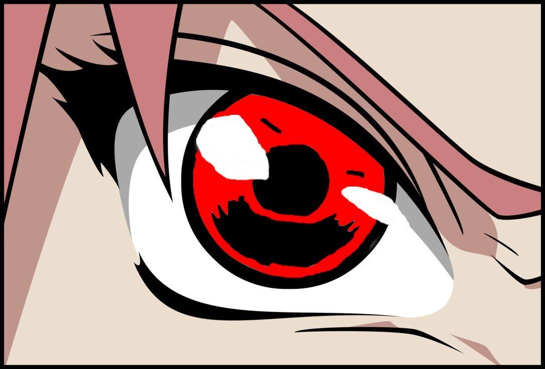 Sakura's Real Red Eyes Naruto Shippuden Wallpaper. Naruto
