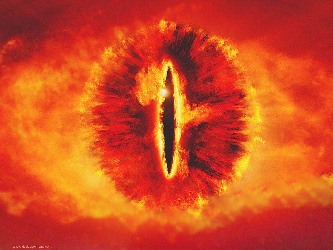 Lord of the Rings Eye of Sauron Wallpaper HD Wallpaper