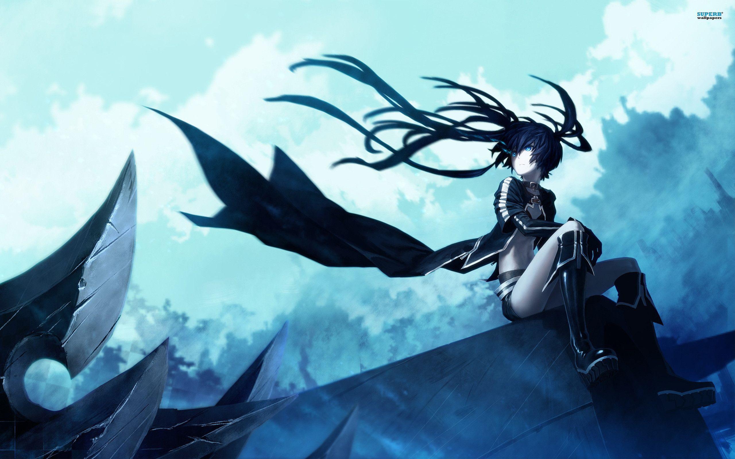 Download Gambar Wallpaper Hd Black Rock Shooter terbaru 2020