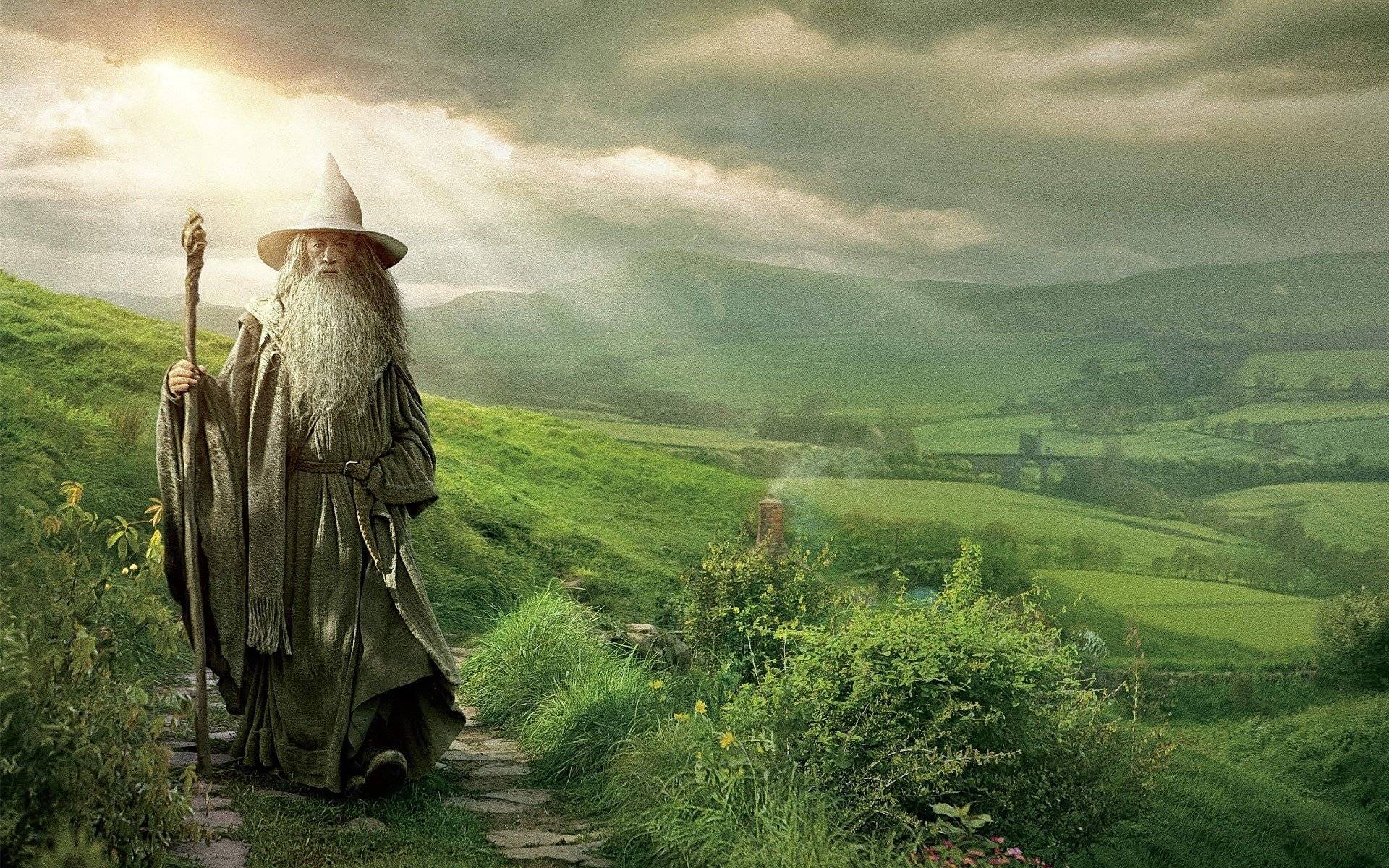 Green Nature Movies Gandalf Wizards The Hobbit Middle Earth Ian