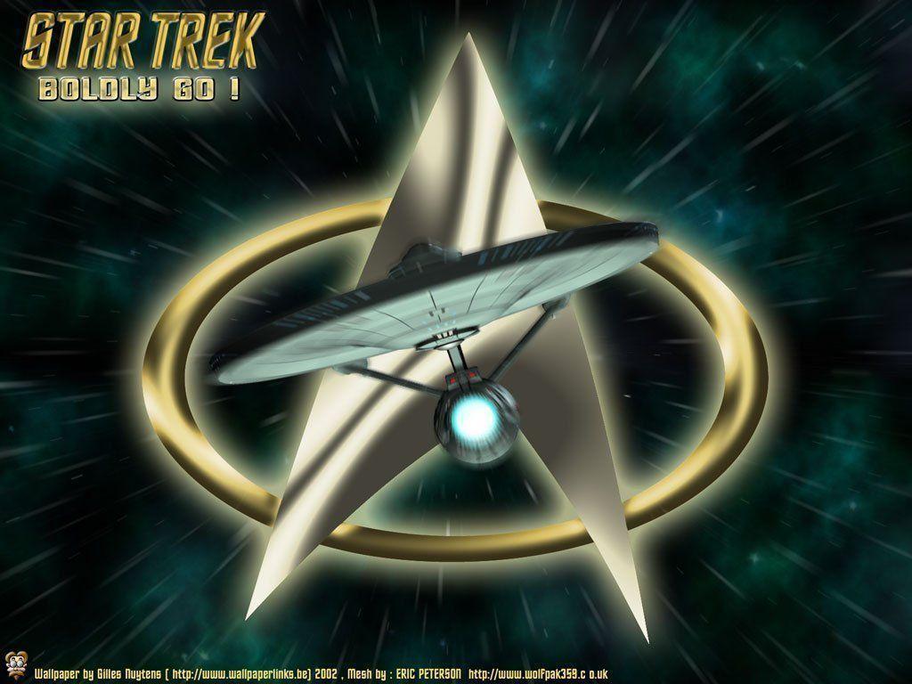 Logo Trek: The Original Series Wallpaper