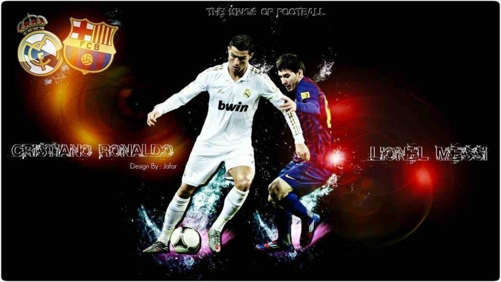 Ronaldo VS Messi HD Wallpaper 2012