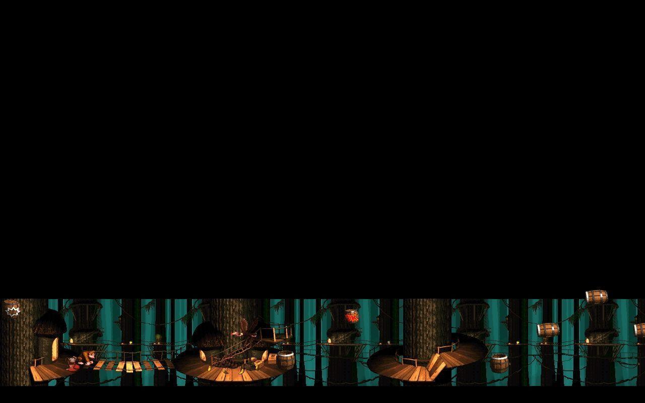 Retro: Donkey Kong Country desktop PC and Mac wallpaper