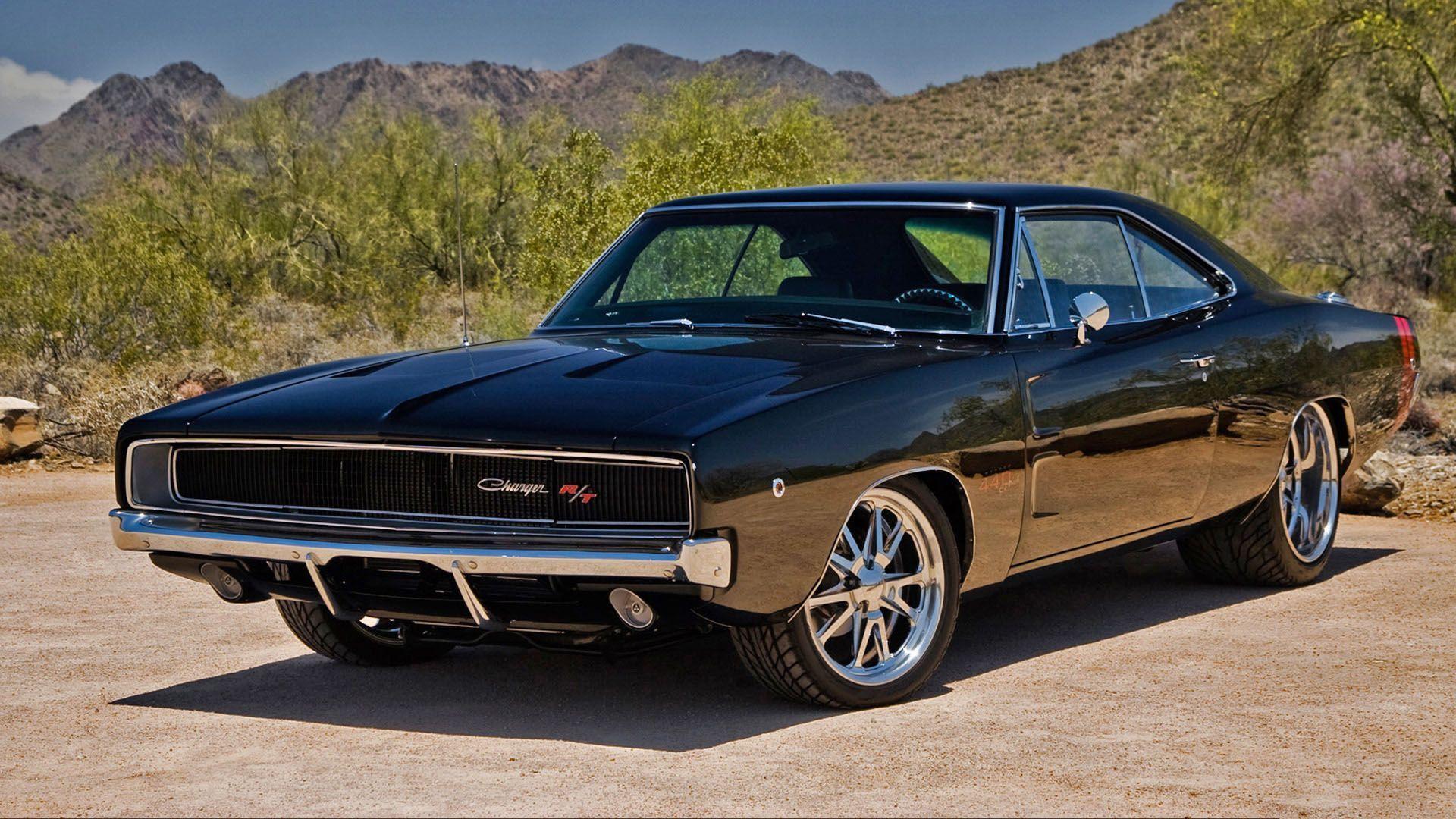 Muscle Monday. Black 1970 Dodge Charger