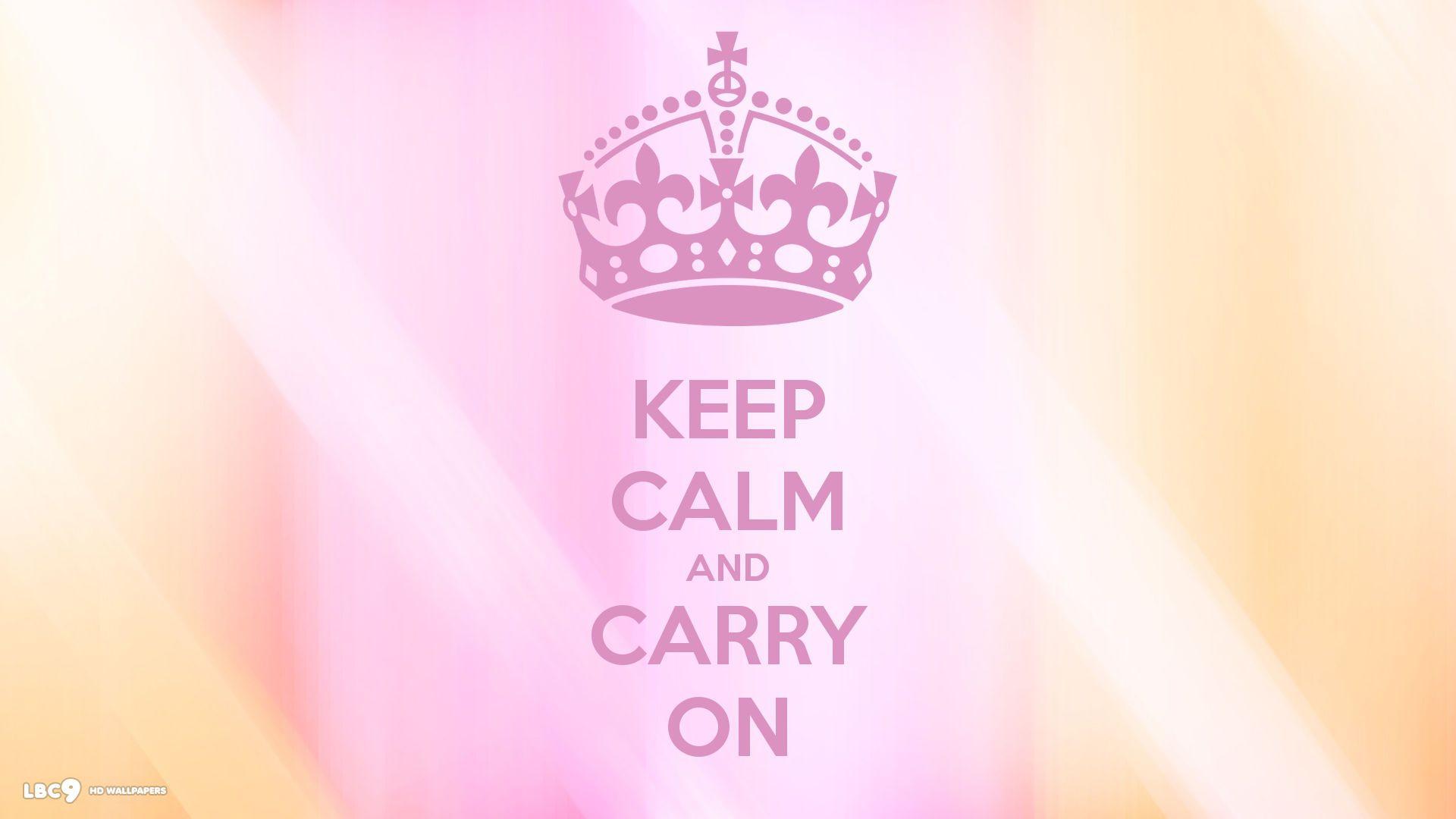 Keep Calm And Carry On Wallpaper 19 25. Typography HD Background