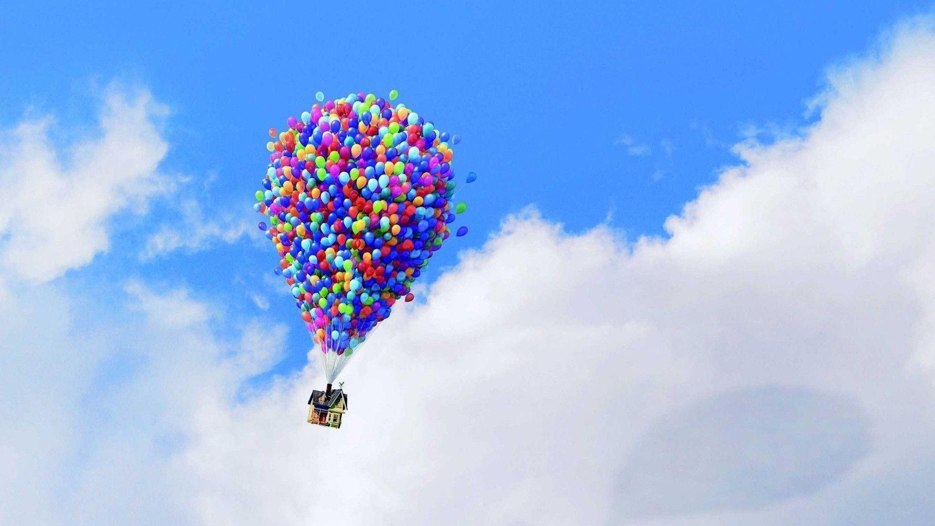 Up Wallpapers Pixar Cartoon Balloons Home