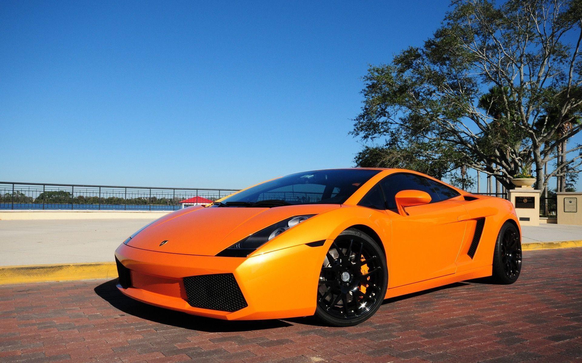 Lamborghini Gallardo Orange Wallpaper. HD Car Wallpaper