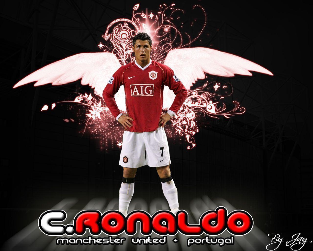 Cristiano Ronaldo MU Purtugal Wallpaper PC Wallpaper