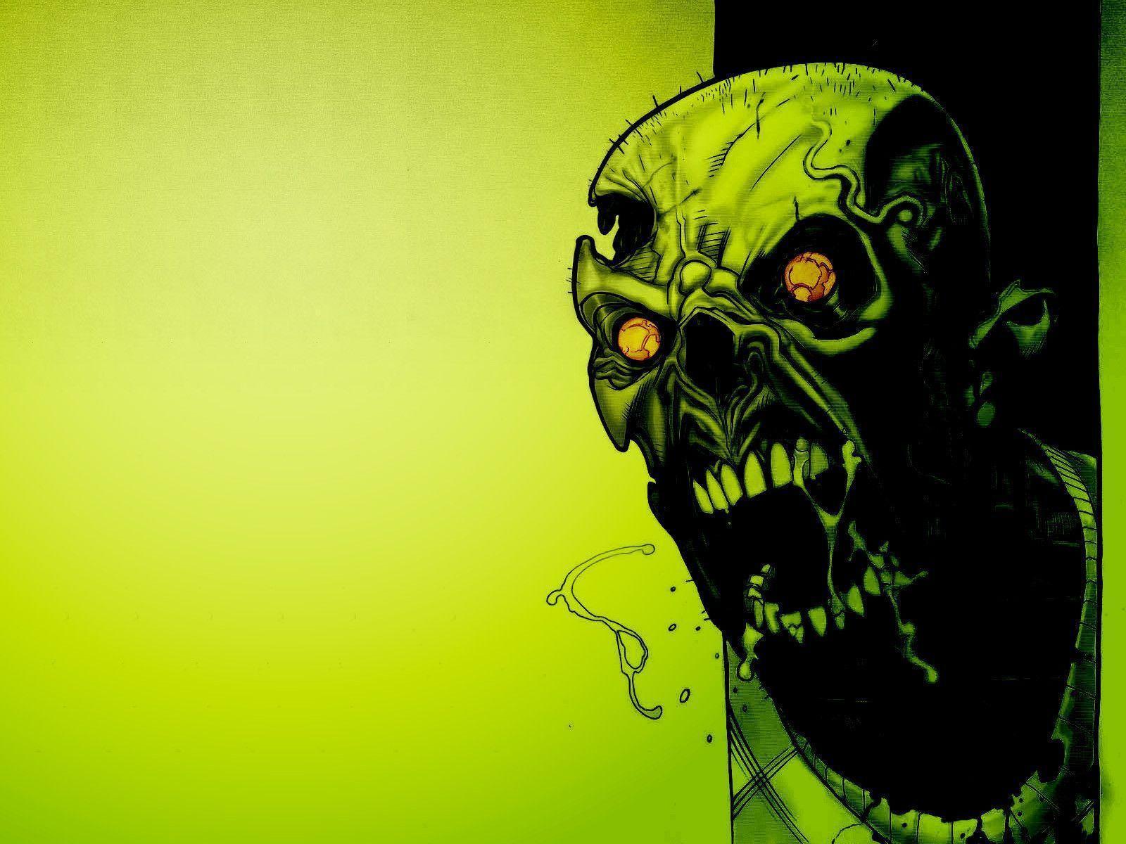 Download Horror Skulls iPhone iPad Wallpaper 1600x1200. Full HD