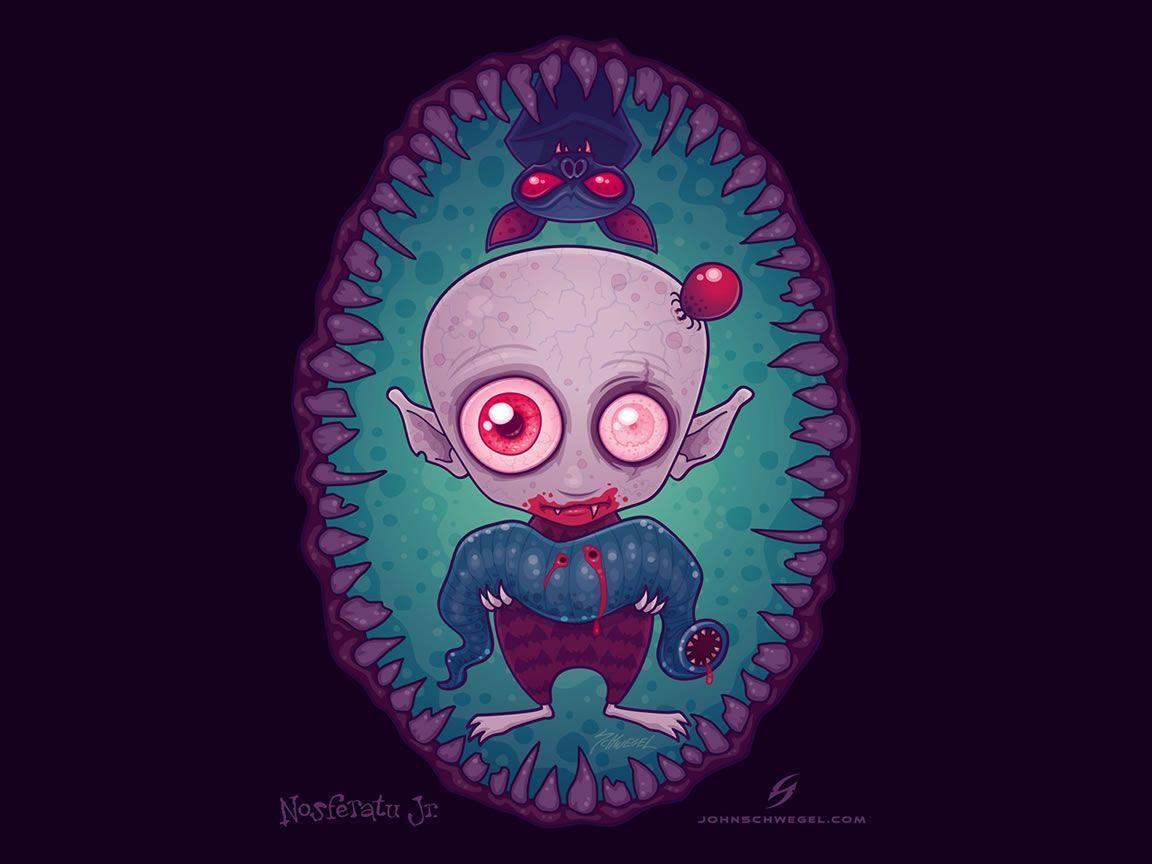 John Schwegel Illustration: Cool Wallpaper for your Computer