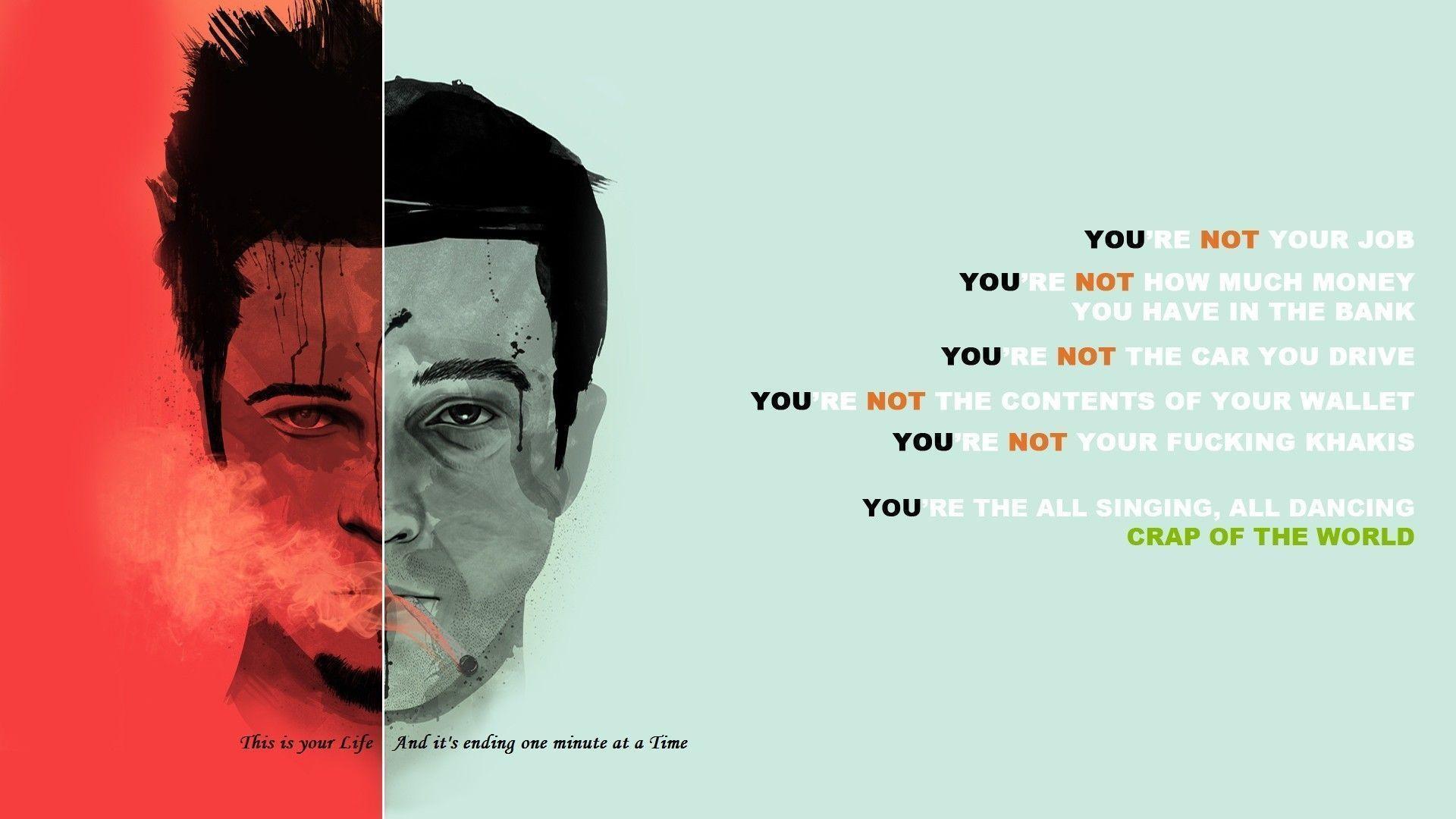 Fight Club Wallpaper. Fight Club Background