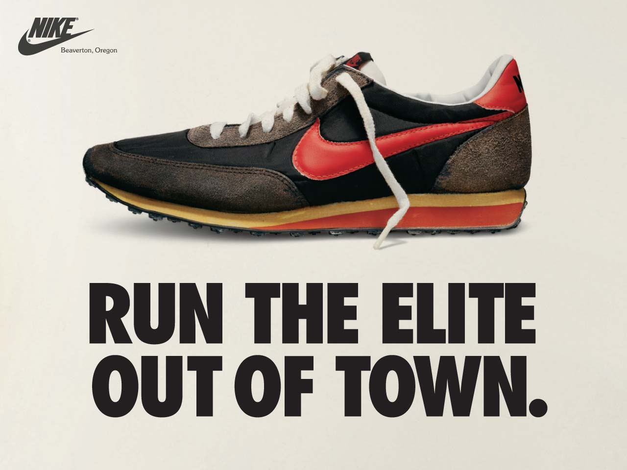 Vintage Nike Running Wallpaper