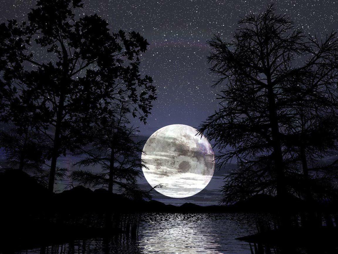Moonlight wallapper free desktop background wallpaper image