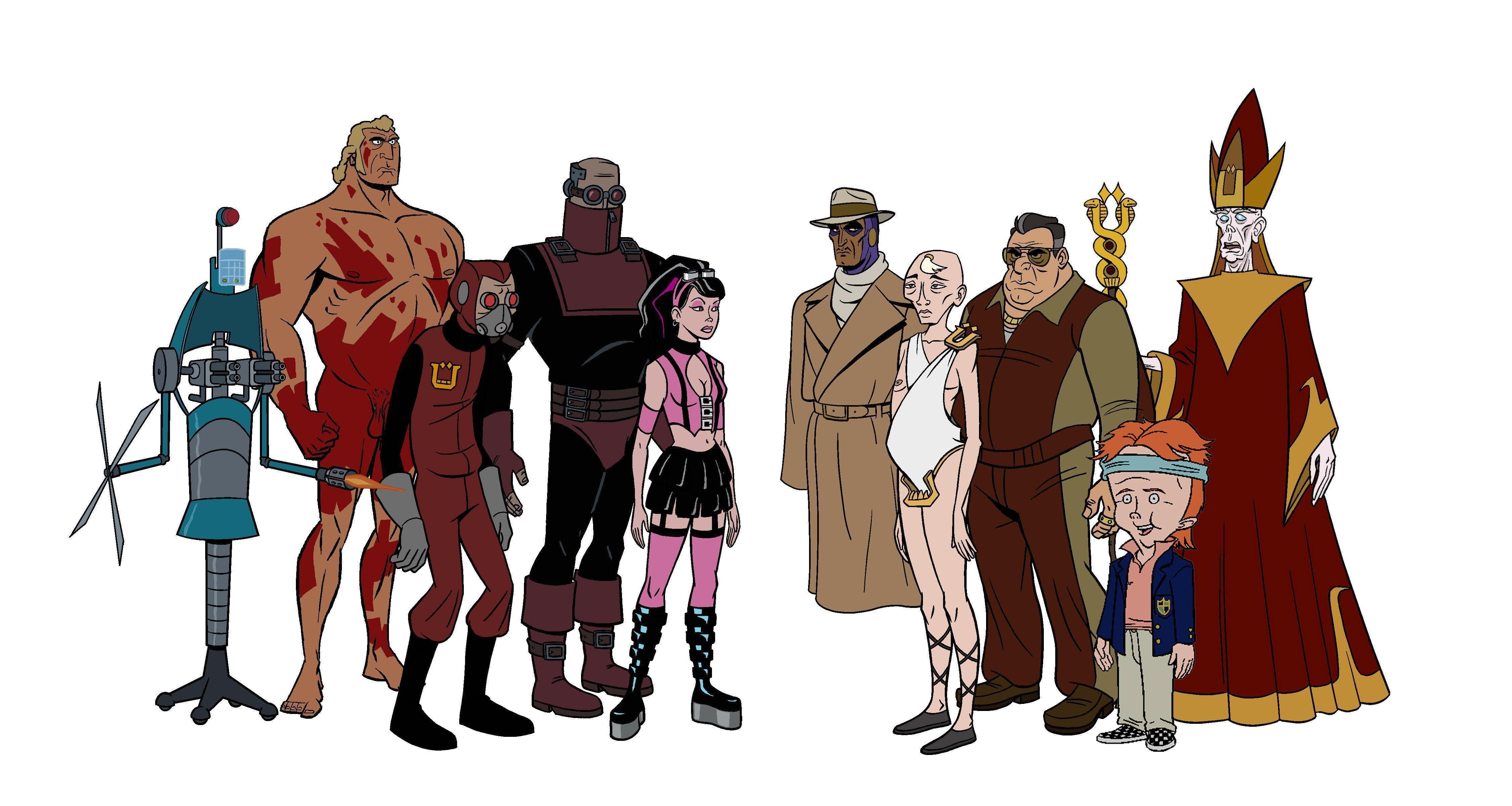 Cartoon The Venture Brothers Wallpaper 4502x2400 px Free Download