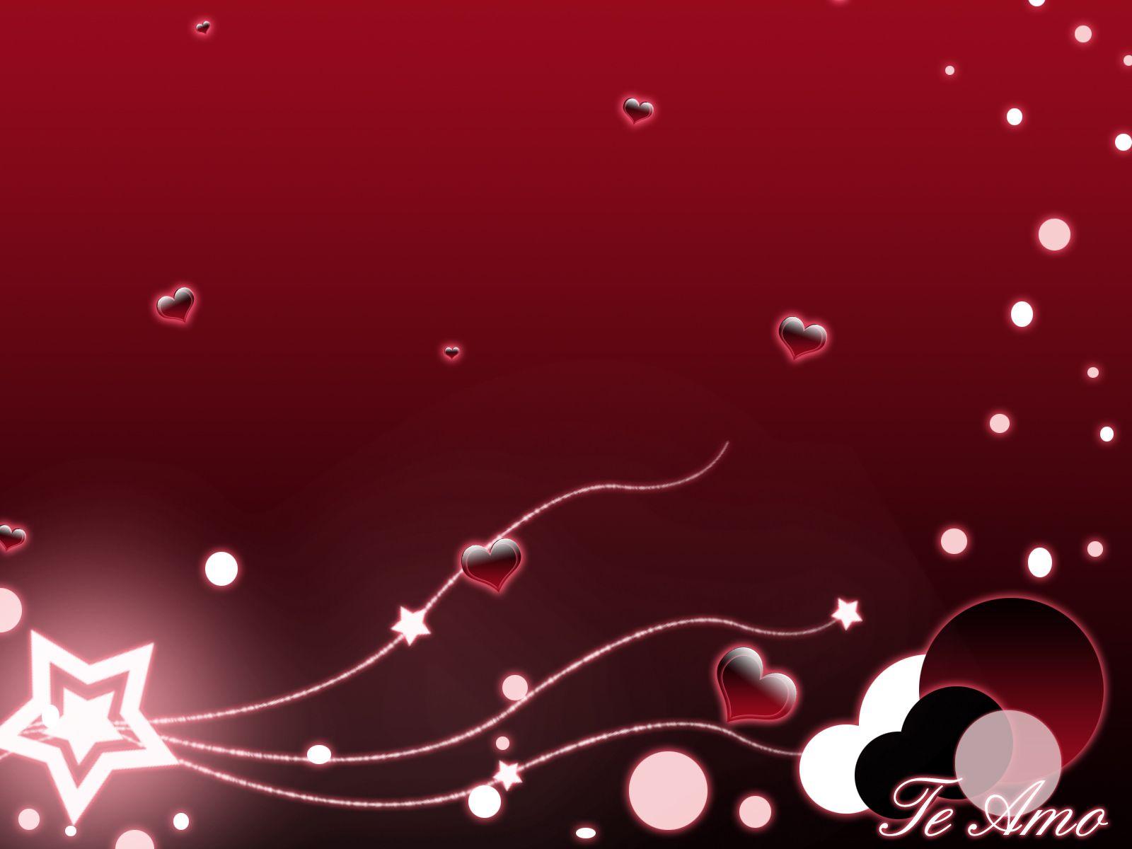 Wallpaper For > Red Valentines Background