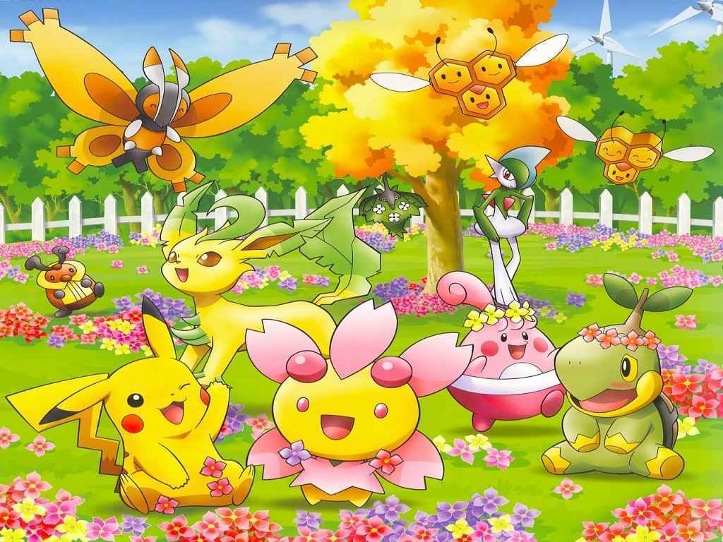 Cute Pokemon Wallpaper HD Wallpaper in Games 1024x768PX