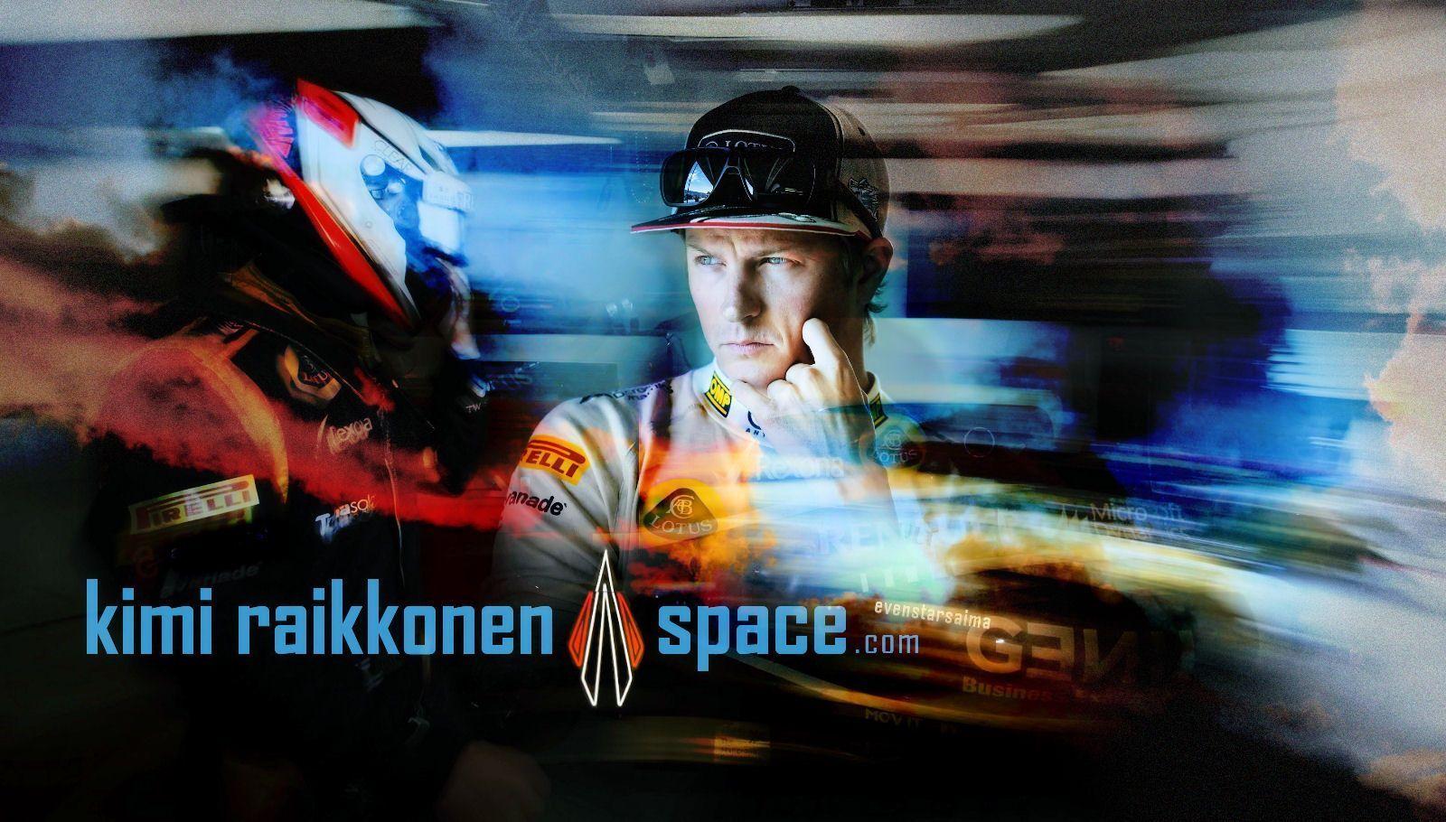 Wallpaper. Kimi Räikkönen Space