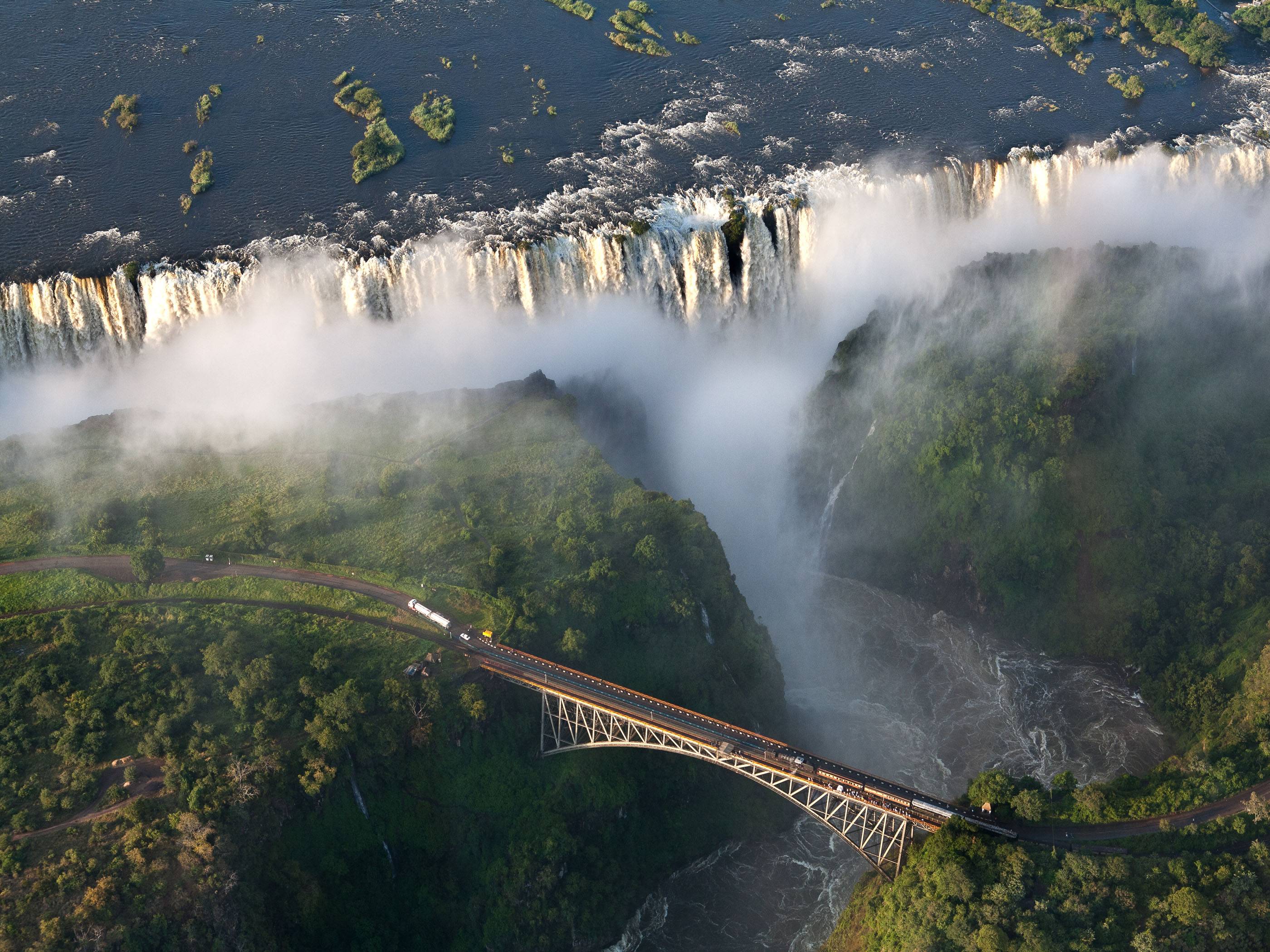 Victoria Falls. Wallpaper HD free Download