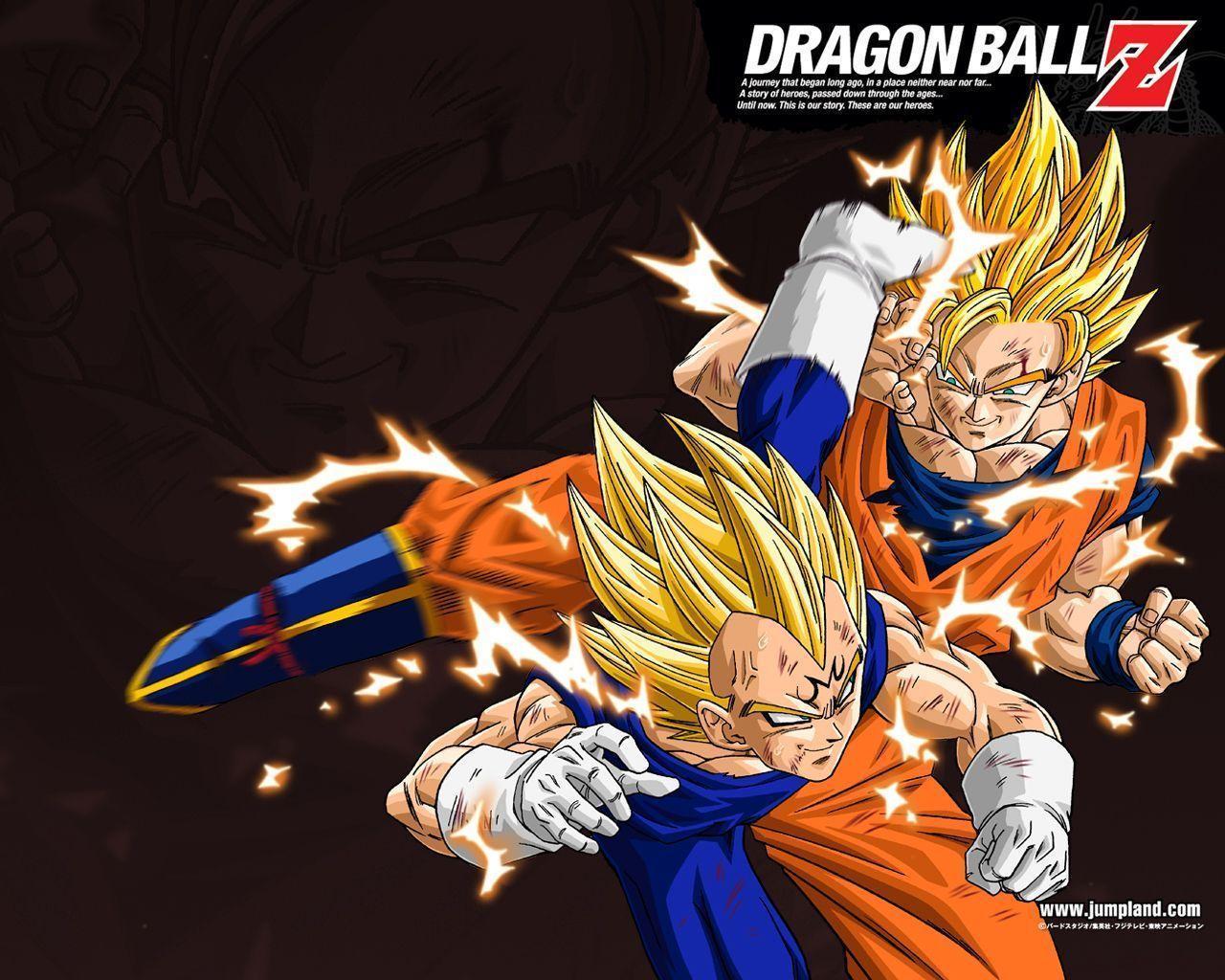 Download Dragon Ball Dbz Goku Majin Vegeta Free Wallpapers