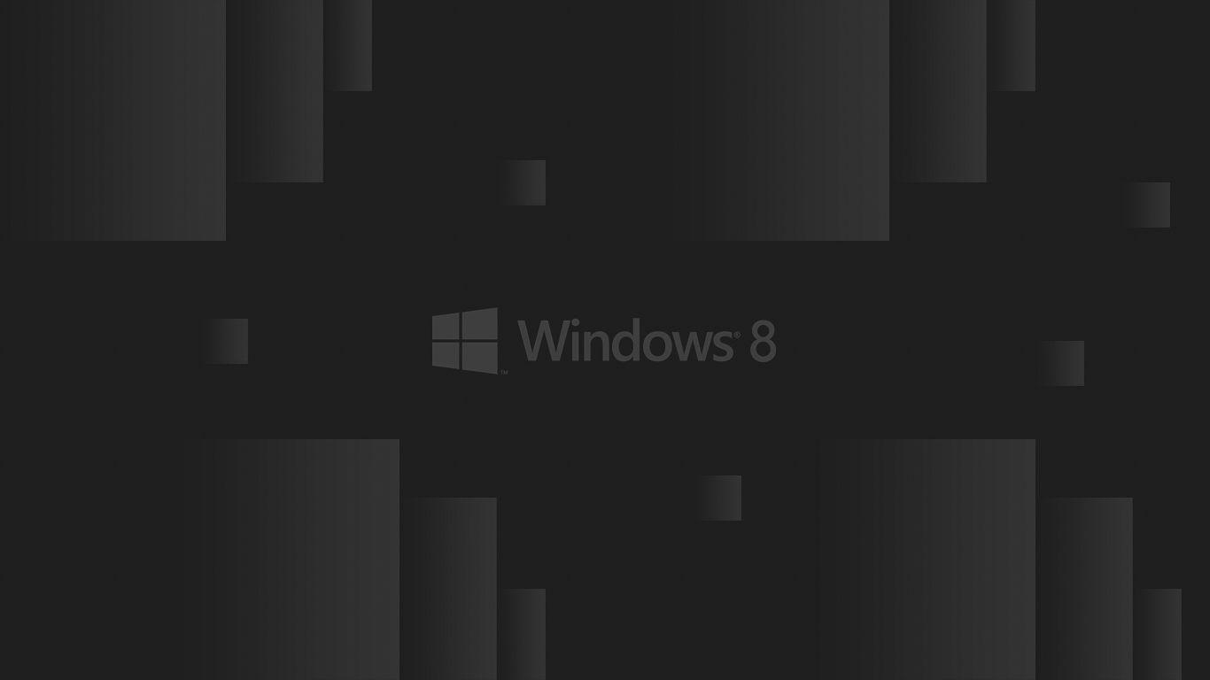 Windows 8 Black Wallpaper
