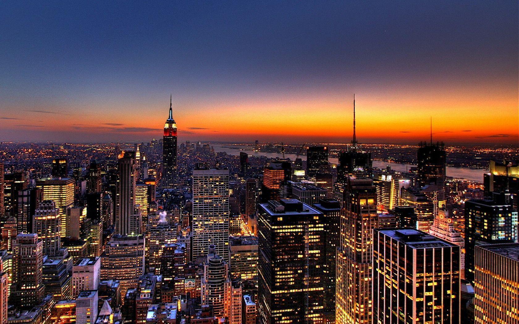 New York City Skyline HD Desktop Wallpaper. Genovic