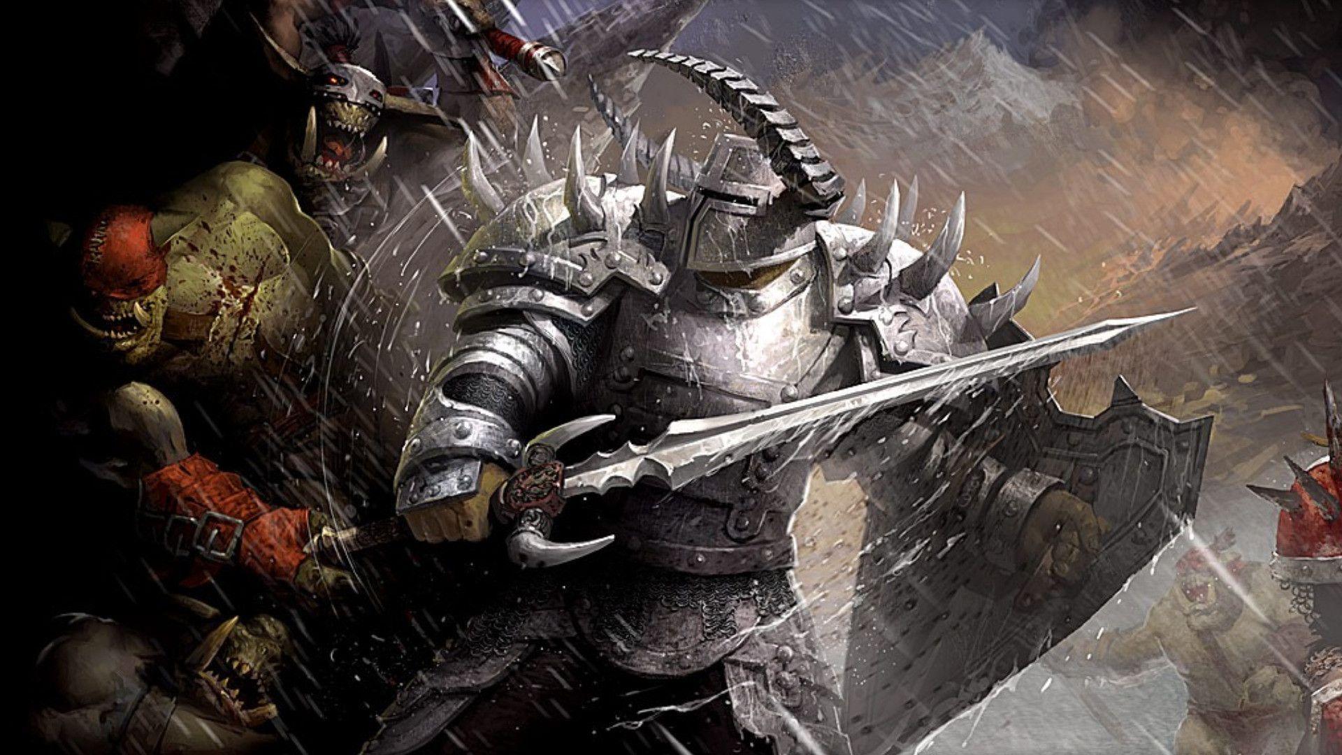 Epic Battle Orc Knight c48 HD Wallpaper