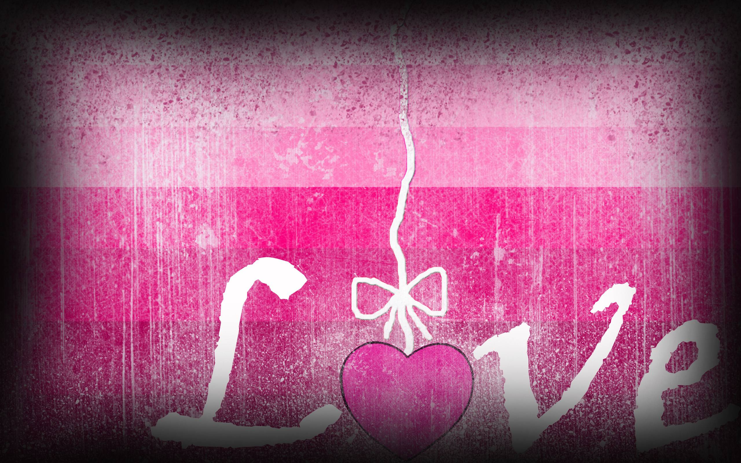 pink love heart background. Best HD Wallpaper