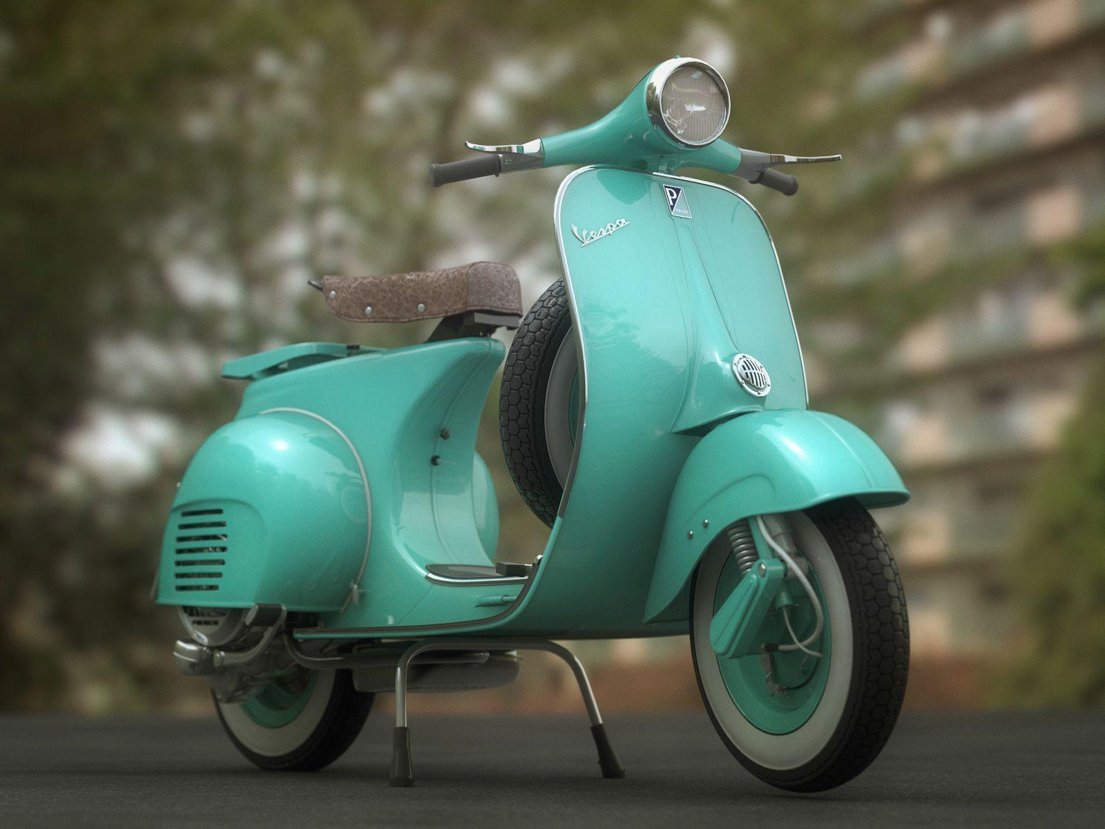 Gambar Wallpaper  3d  Vespa  Gambar DP BBM