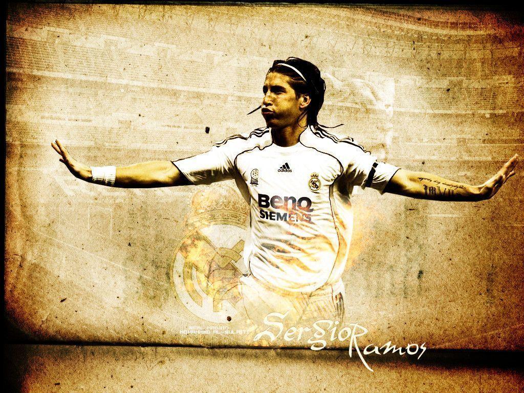 Sergio Ramos R. Madrid Defender Wallpaper