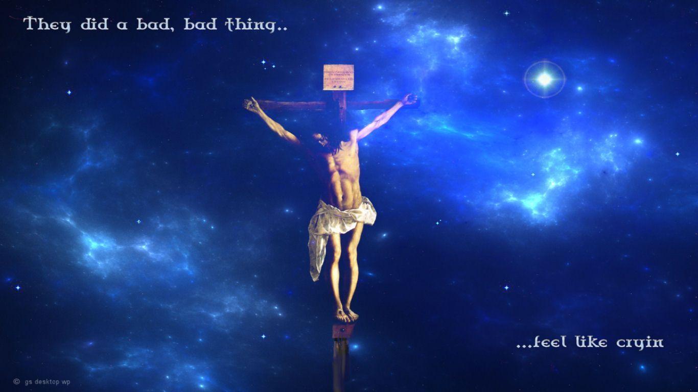 Free Jesus Christ Space Wallpaper & HD picture. Download HD