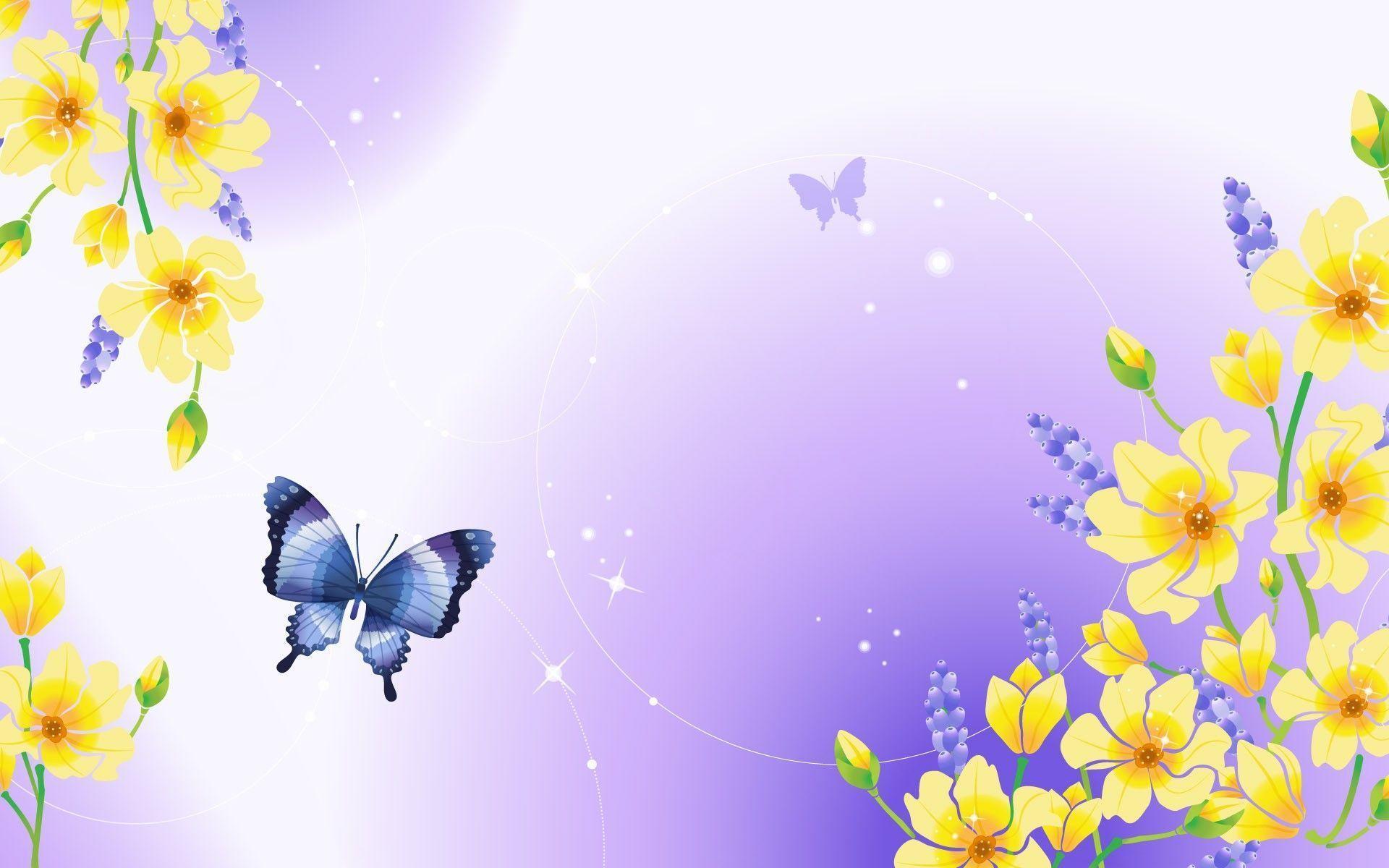 Spring Flowers Ppt Background