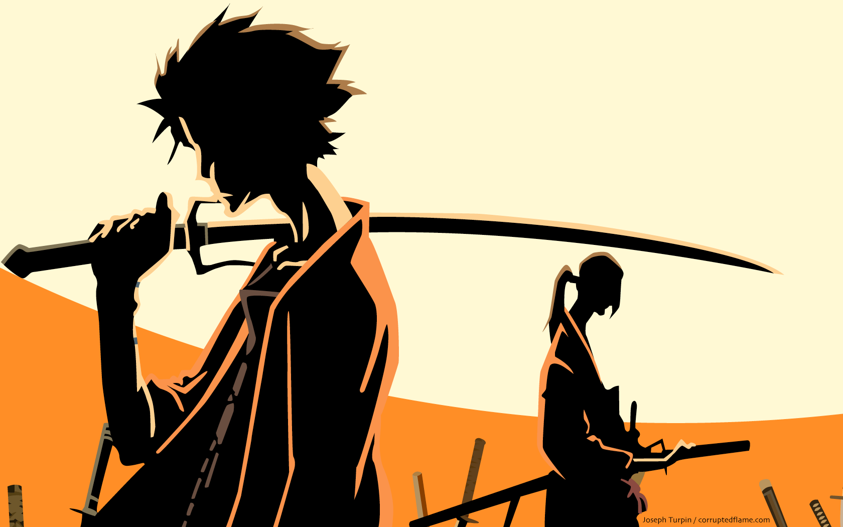 Wallpaper For > Samurai Champloo Wallpaper