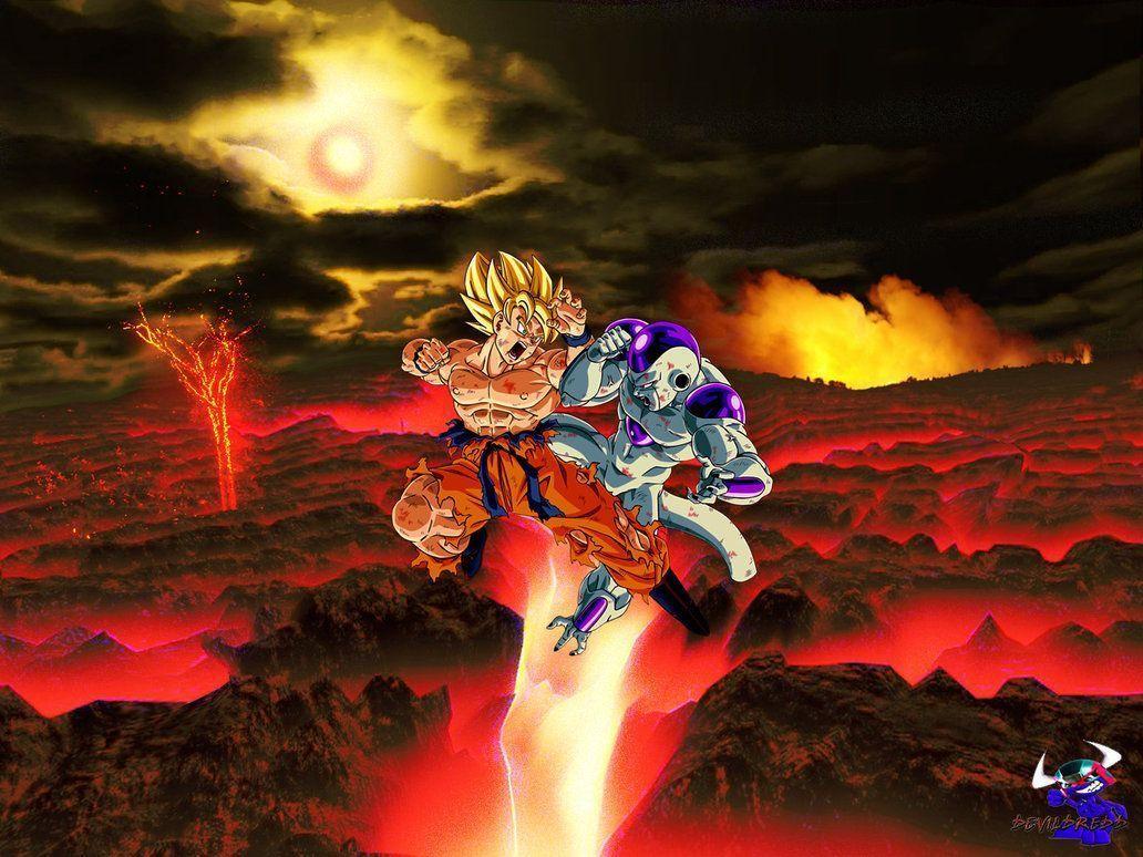 Goku Vs Frieza Wallpaper