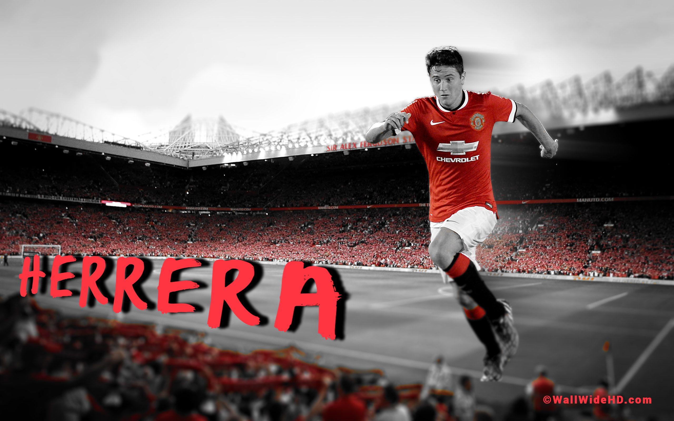 Ander Herrera Welcome to Manchester United 2014 Wallpaper Wide or