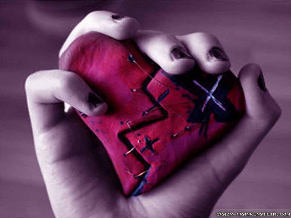 Broken Heart on Hand, Love Wallpaper, hd phone wallpapers ~ Wallko