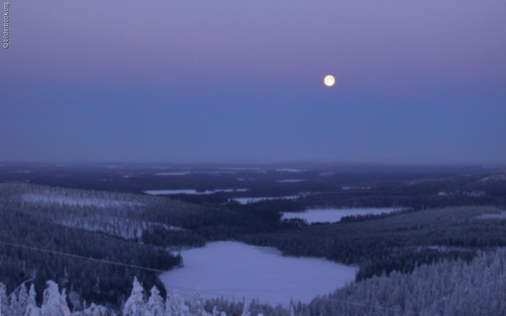 ruka tunturi view: finland: free desktop wallpaper picture