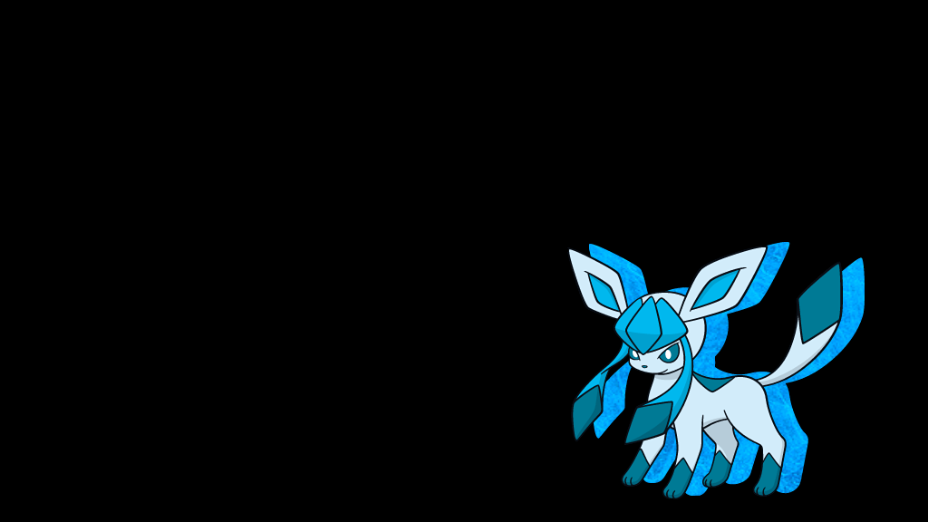 Pokemon Wallpaper. Glaceon. By Flows Background