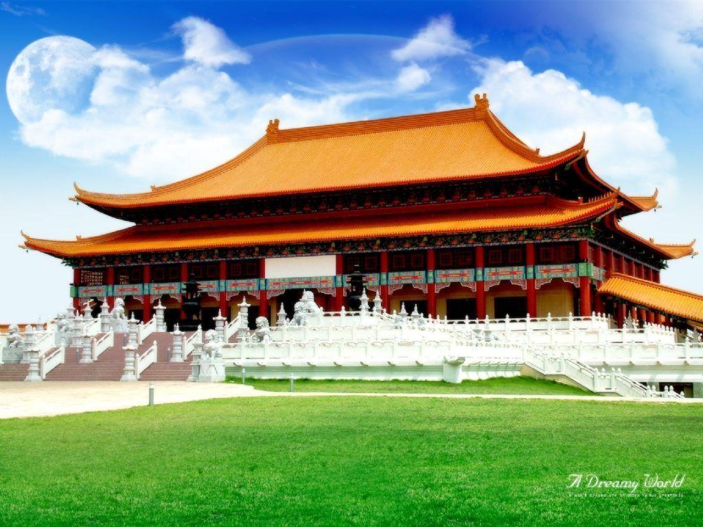 forbidden city in beijing china wallpaper