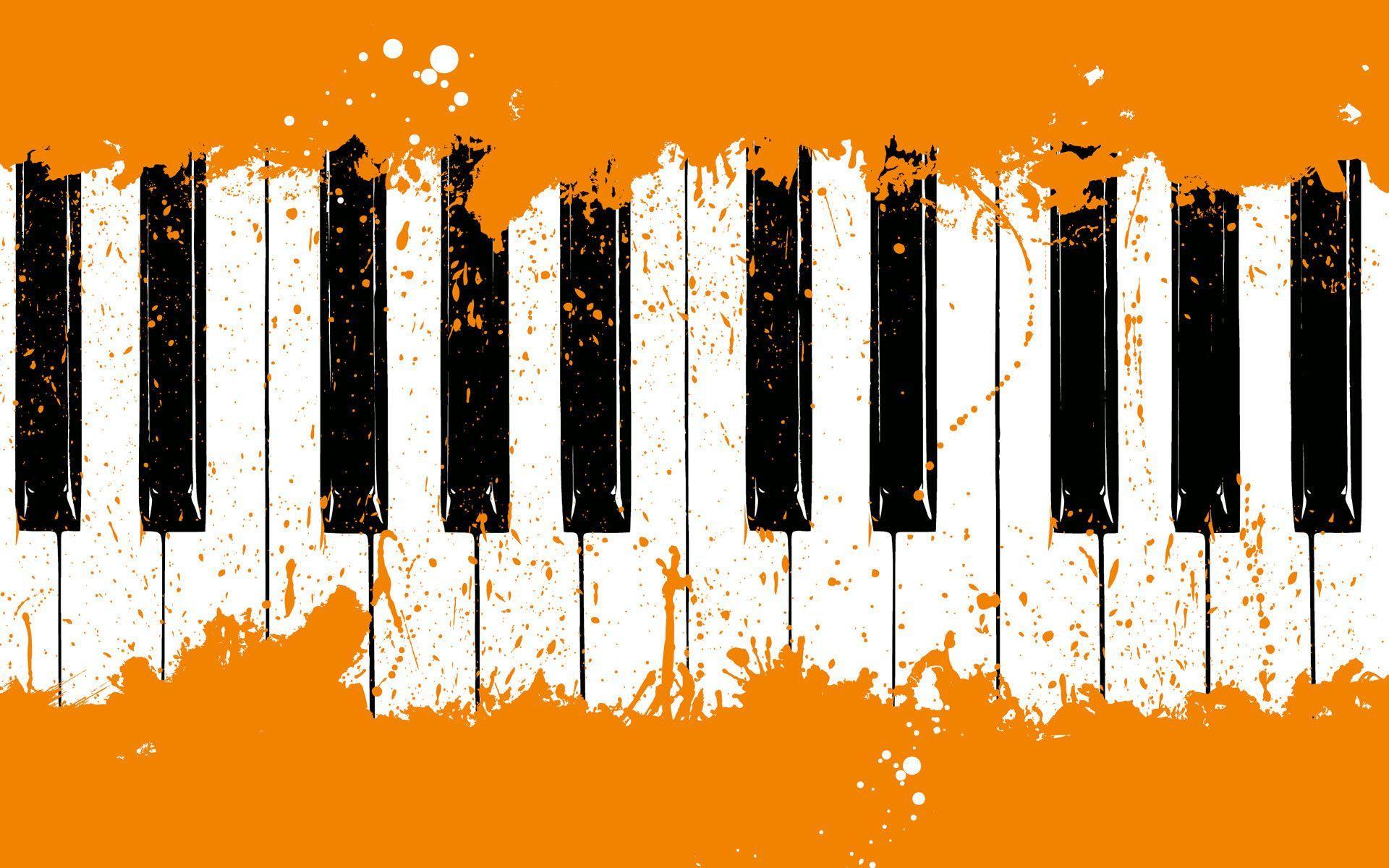 Music Keyboard Wallpaper