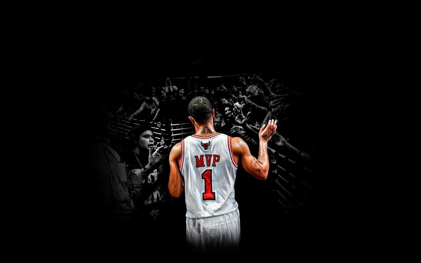 Derrick Rose Background Wallpaper