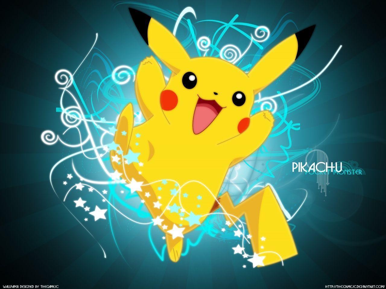 Download Amazing Pikachu Pokemon For Pc Wallpaper. Full HD Wallpaper