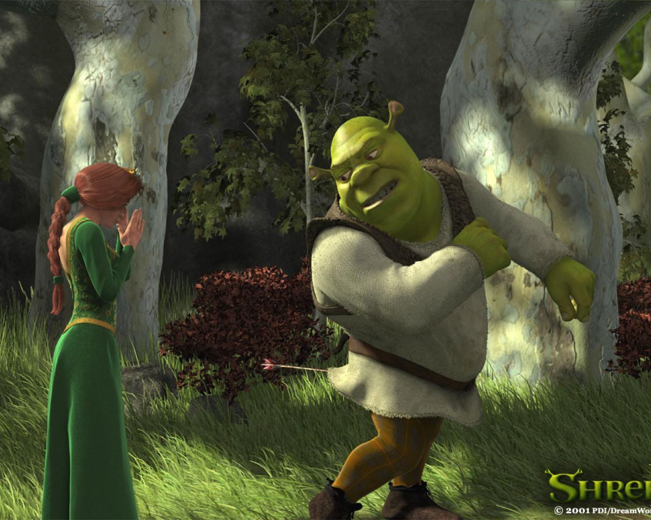 Shrek and Fiona Wallpaper Free For Phone