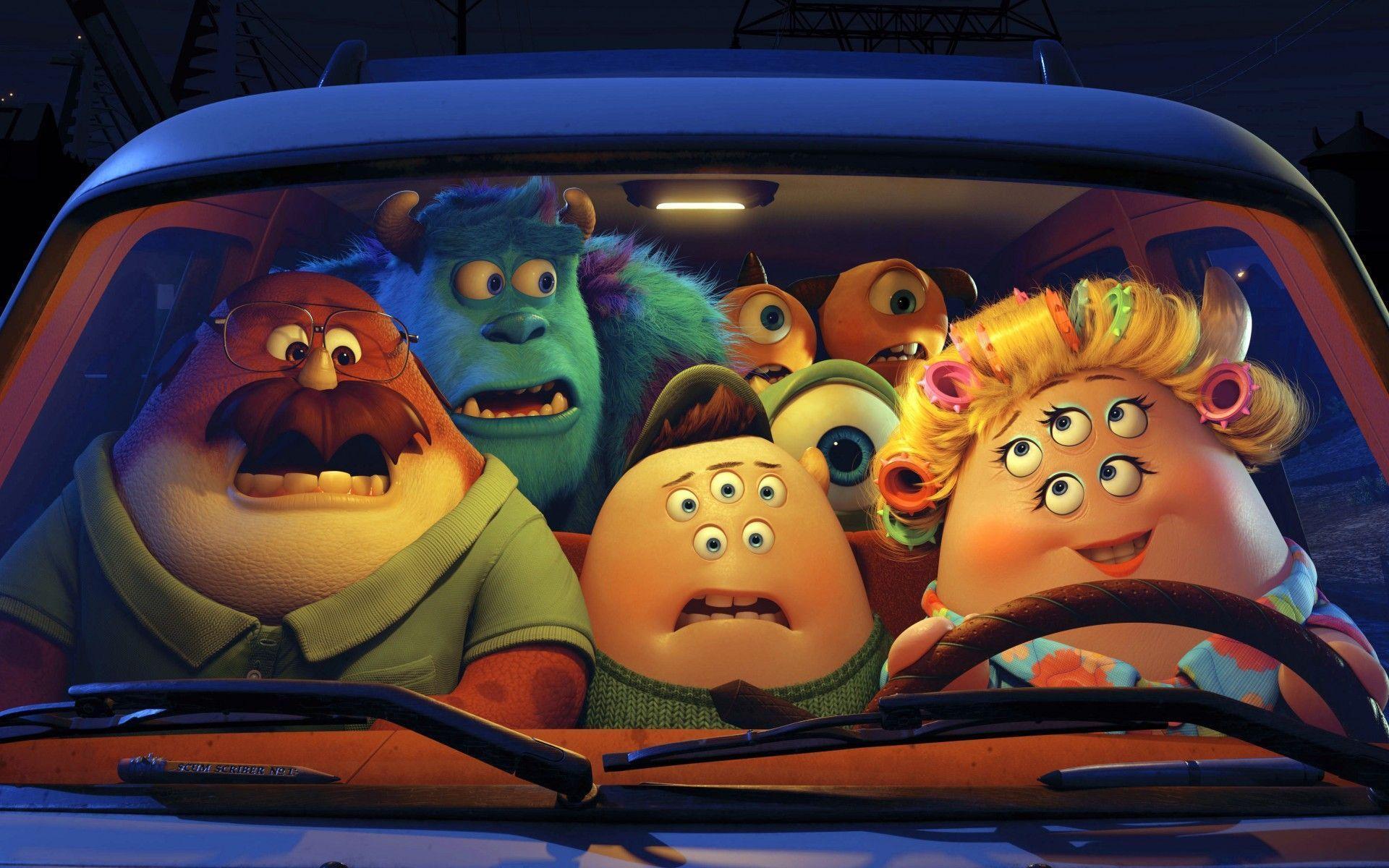 Disney Pixar Wallpaper, Monsters University, Monsters University