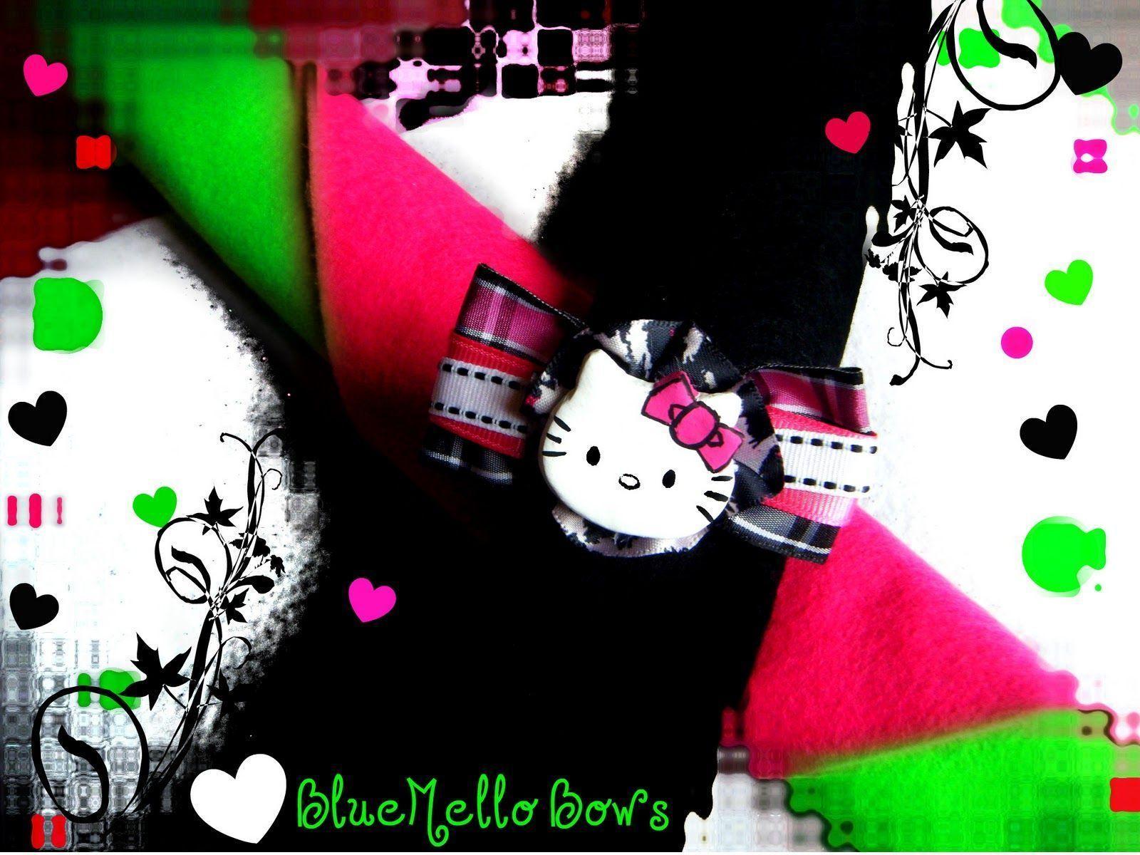 Image For > Hello Kitty Pink And Black Wallpapers