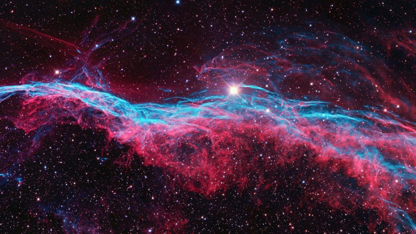 1366x768 Outer Space Colors desktop PC and Mac wallpapers