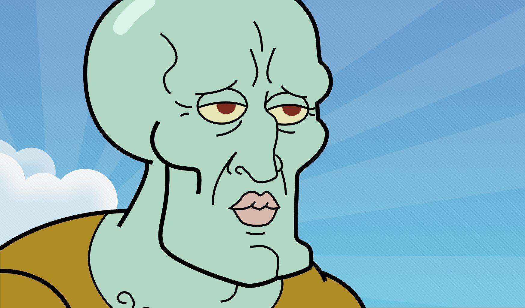Tons of awesome Handsome Squidward wallpapers to download for free. 