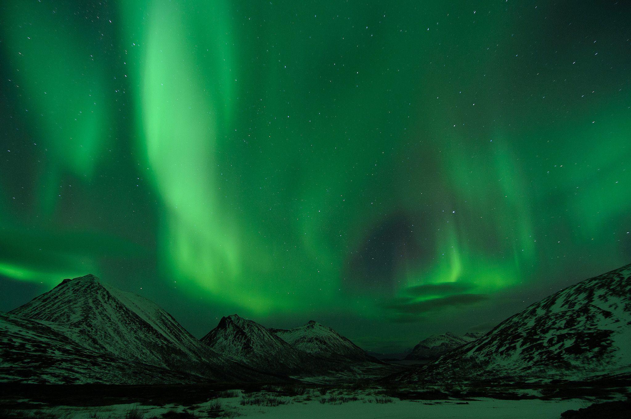 Aurora Borealis Computer Wallpaper, Desktop Background 1920x1275