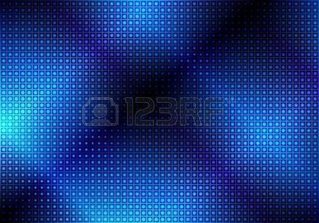 Glowing Blue Abstract Party Background Royalty Free Clipart