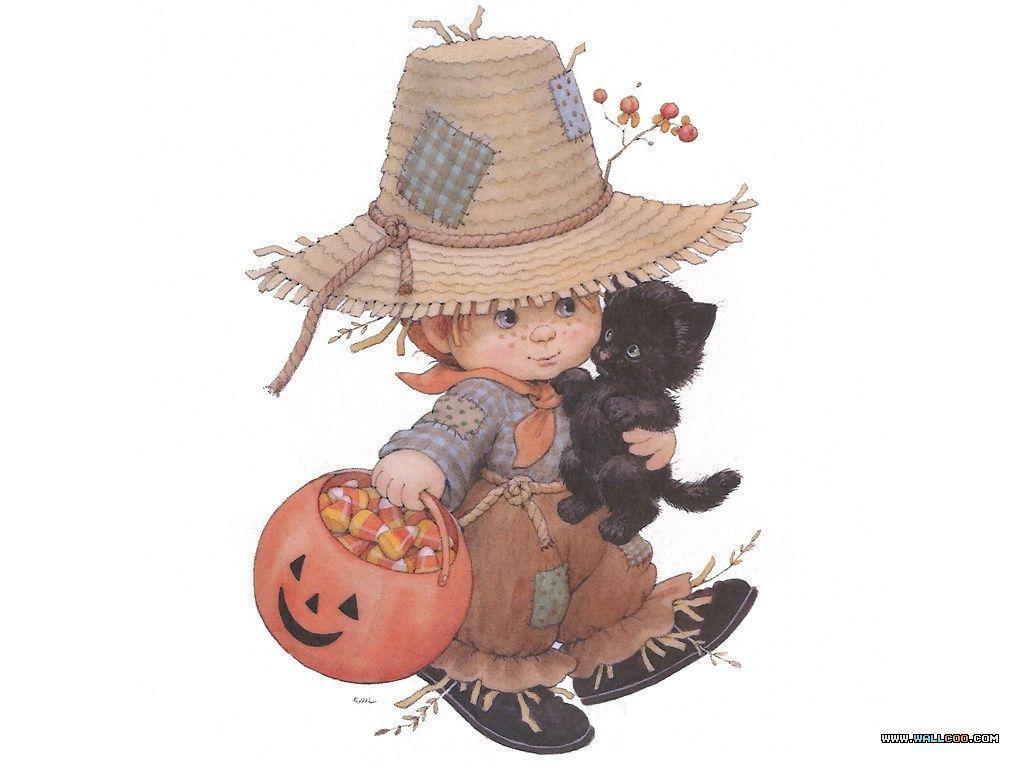 Ruth Morehead&;s lovable Halloween characters 23