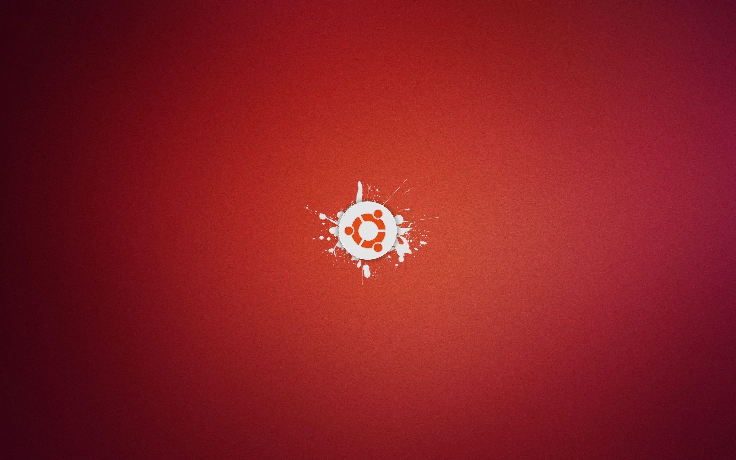 Red Orange Ubuntu Wallpaper Download Wallpaper. High